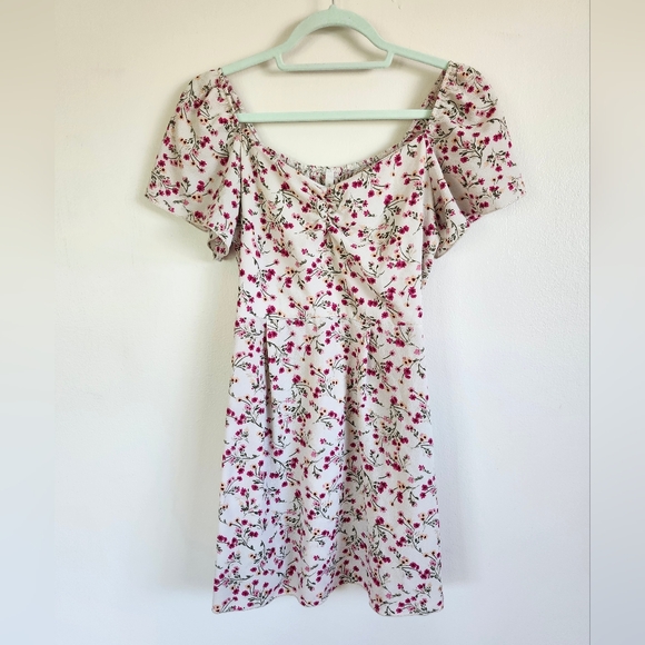 Chocolate USA Dresses & Skirts - Chocolate USA Women's off shoulder floral sundress SZ SM/MD